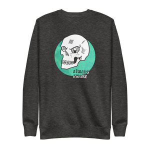 Died (Monster Green & Charcoal Grey Crewneck)
